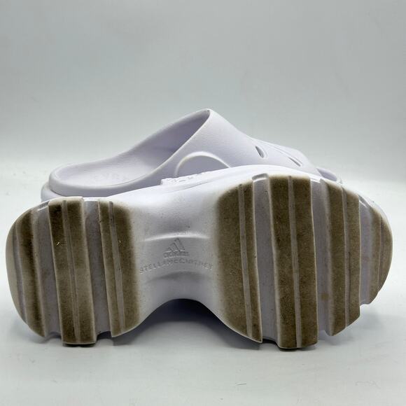 ADIDAS x STELLA MCCARTNEY Clogs Cloud White Sz 5 - Picture 10 of 12